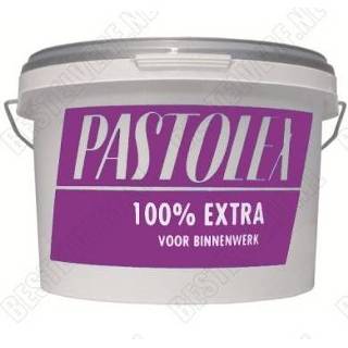 👉 Muurverf binnen Pastolex 100% Extra. Zeer goed dekkende matte muurverf.