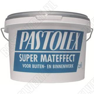 👉 Muurverf Pastolex Super Mateffect goed reinigbare matte