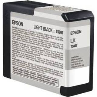 👉 Zwart Inkcartridge Epson T580900 licht lichtzwart