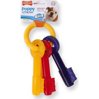 👉 Nylabone durable chew puppy bijtsleutels