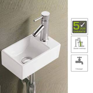 👉 Fontein XXS BWS Blong Rechts 305X180X110 Wit 8719304244332