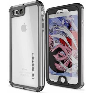 👉 Aluminium zwart Ghostek - Atomic 3 Waterdicht iPhone 7 Plus hoesje