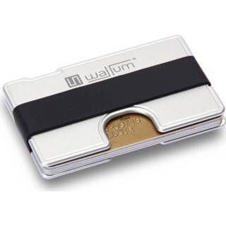 👉 Portemonnee zilver aluminium oostenrijk wallum T1 Cardholder Wallet Silver 9120063760183