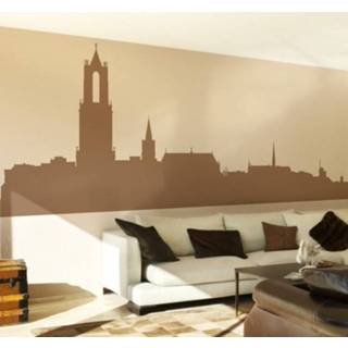 👉 Nederlands Skyline stad Utrecht Nederland sticker