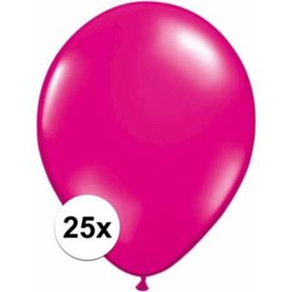 👉 Ballonnet magenta roze ballonnetjes 25 stuks