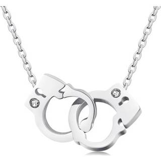 👉 Hanger zilver vrouwen Cilla Jewels ketting Handcuff Pendant