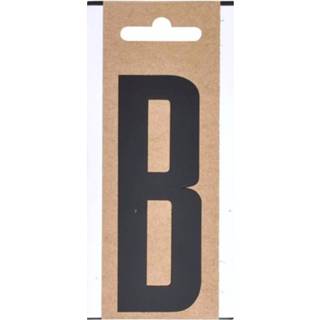 👉 Naamsticker zwart letter B