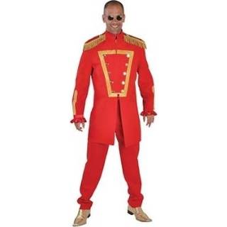 Sgt Pepper kostuum rood Rood Sgt. Pepper kostuum