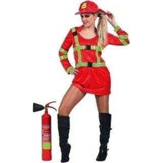 👉 Jurk rood vrouwen Fire women jurkje