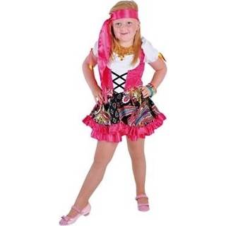 👉 Jurk roze Zigeuner jurkje