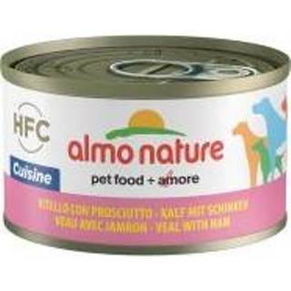 👉 Honden voer Almo Nature Blikken 1 x 95 g Classic Kalf met Ham Hondenvoer