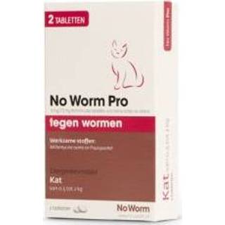 No Worm Pro Kitten - 2 tabletten 8713112003778