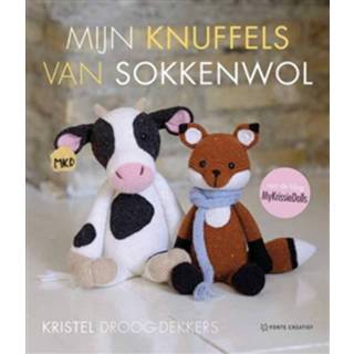 👉 Knuffel hobby Kristel Droog-Dekkers Mijn knuffels van sokkenwol - Boek (9462501505) 9789462501508
