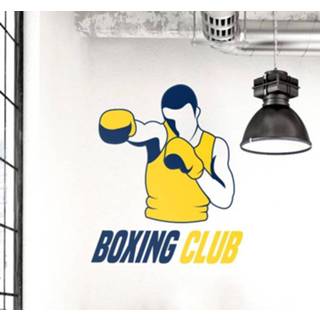 Muursticker boxing club