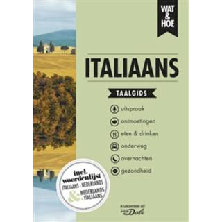 Boek hoe taalgids Italiaans - Wat & (9021567237) 9789021567235