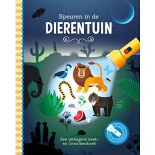 👉 Zaklamp leerboeken RuitenbergBoek Speuren in de dierentuin + kartonnen - Boek B.V. (9461889569) 9789461889560