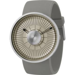 👉 Grijs zilver Michael Young Hacker Watch Silver Grey