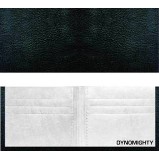 👉 Zwart leather tyvek Dynomighty Billfold - Black