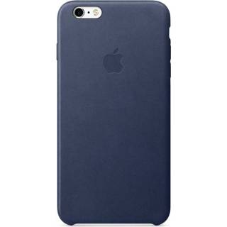 👉 Blauw leather Apple Case iPhone 6(s) Plus - Midnight Blue 888462507967