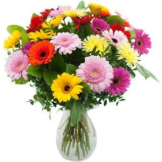 👉 Boeket gemengde gerbera's