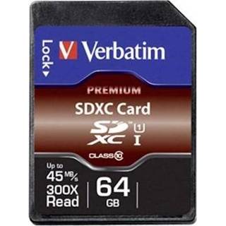 👉 Geheugenkaart Verbatim 44024 SDXC - 64GB