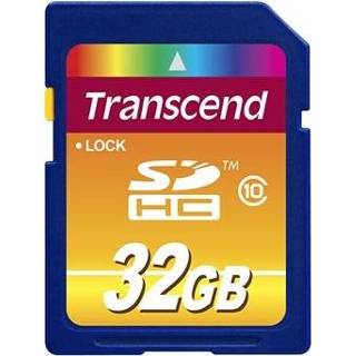 👉 Geheugenkaart Transcend SDHC 32GB Klasse 10 TS32GSDHC10