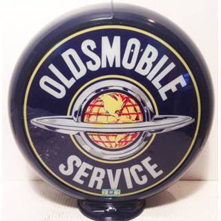👉 Benzinepomp blauwe Oldsmobile Service Bol Rand