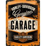 👉 Harley-Davidson Tin Sign 'Garage' 30 x 40 cm