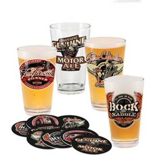 👉 Bierglas Harley-Davidson Roadhouse Brew Pub Bier Glas Set