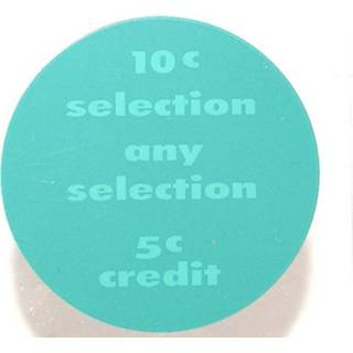 Groen plastic Ami Coin Classificatie Kaart Model Continental 1 -