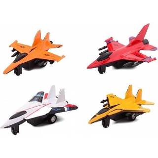 👉 Jongens multicolor Johntoy straaljagers Action Fighters 4 pack 8711866260041