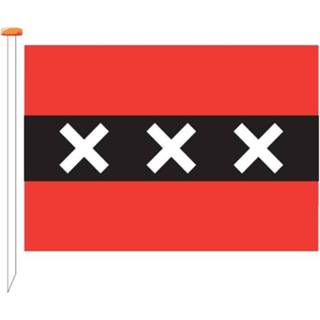 👉 Vlag onbekend unknown Amsterdam reus 150x200 cm 8718754861250