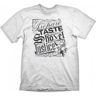 👉 Shovel wit Knight T-Shirt Justice WhiteShovel White 4260144324479