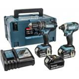 👉 Makita DLX2131JX1 18V 3x 3.0Ah Li-ion Combiset in systainer