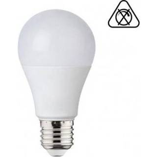 Wit a++ CE LED Lamp BSE E27 8W 6000K Helder/Koud 7433603092050