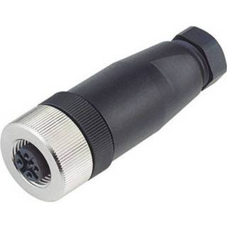 👉 Binder 99-0524-14-04 Sensor-/Actor-connector M12, schroefaansluiting, recht Aantal polen: 4 Inhoud: 1 stuks 2050000035913