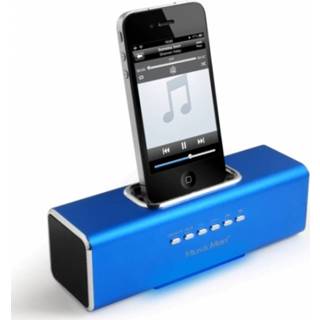 👉 Blauw MusicMan Docking Soundstation Blue