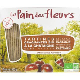 👉 Le Pain des Fleurs Kastanje Crackers 150 gram 3380380037382