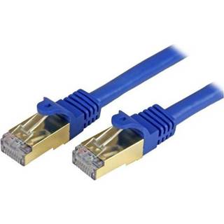 👉 Netwerkkabels blauw StarTech CAT6a 10Gbit 0,9m