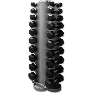 👉 Dumbbellset PTessentials 1 t/m 10 kg inclusief opbergtoren 8719632910671