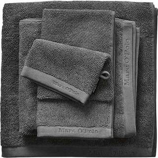 Marco Polo Timeless Tone Uni Anthracite-Handdoek katoen handdoek antraciet 730006-202-002 Katoen handdoek antraciet Marc O'Polo Timeless Tone Uni Anthracite-Handdoek (50 x 100 cm) 8715944251211