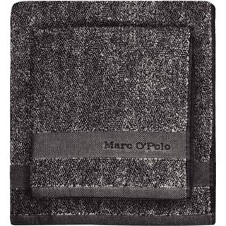 👉 Katoen handdoek antraciet Marc O'Polo Melange Anthracite & Silver-Handdoek (50 x 100 cm) 8715944367820