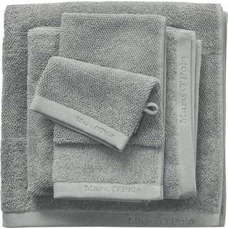 👉 Donkergroen katoen handdoek groen Marc O'Polo Timeless Tone Uni Green-Handdoek (50 x 100 cm) 8715944368162