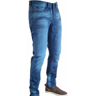 👉 Spijkerbroek blauw Cast Iron Cope tapered fit jeans