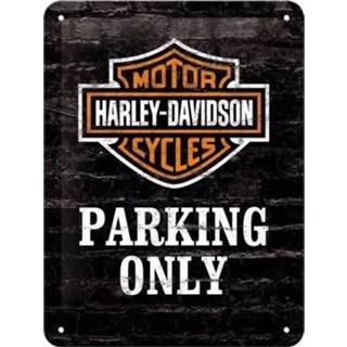 👉 Poster metalen voor aan de muur Harley Davidson