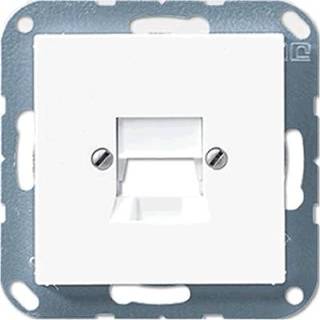 👉 Jung AS500 RJ45 inbouwset met draagframe en inzetplaat creme A569-1NWE 4011377988248