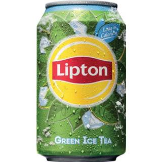 👉 Frisdrank donkergroen blik Lipton Ice Tea Green frisdrank, van 33cl, pak 24 stuks 8710908892905