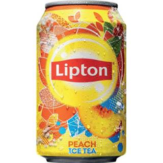 👉 Frisdrank blik Lipton Ice Tea Perzik frisdrank, van 33 cl, pak 24 stuks 8710447847329