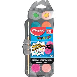 👉 Maped Color'Peps waterverfdoos, doos met 12 napjes in geassorteerde kleuren 3154148115205