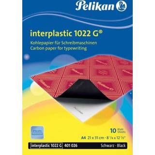 👉 Carbon papier Pelikan carbonpapier Interplastic, etui van 10 vel 4012700401021